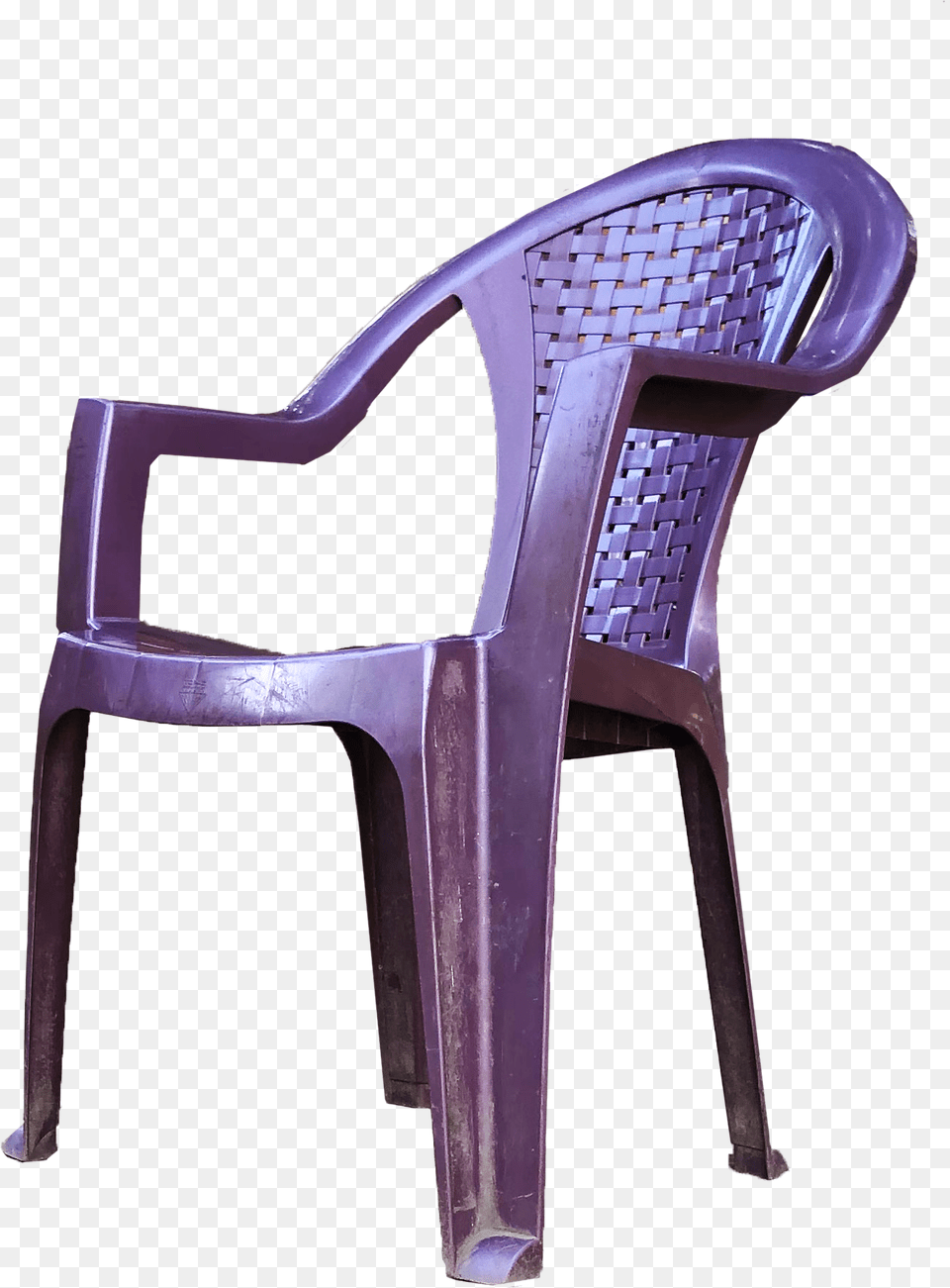 Purple Plastic Chair Chair, Furniture, Armchair Png Image