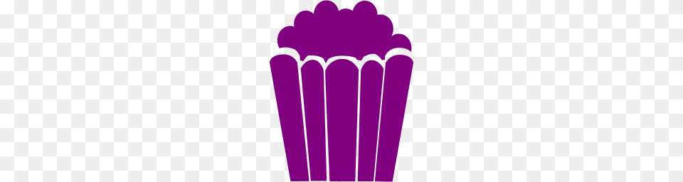 Purple Popcorn Icon Free Png