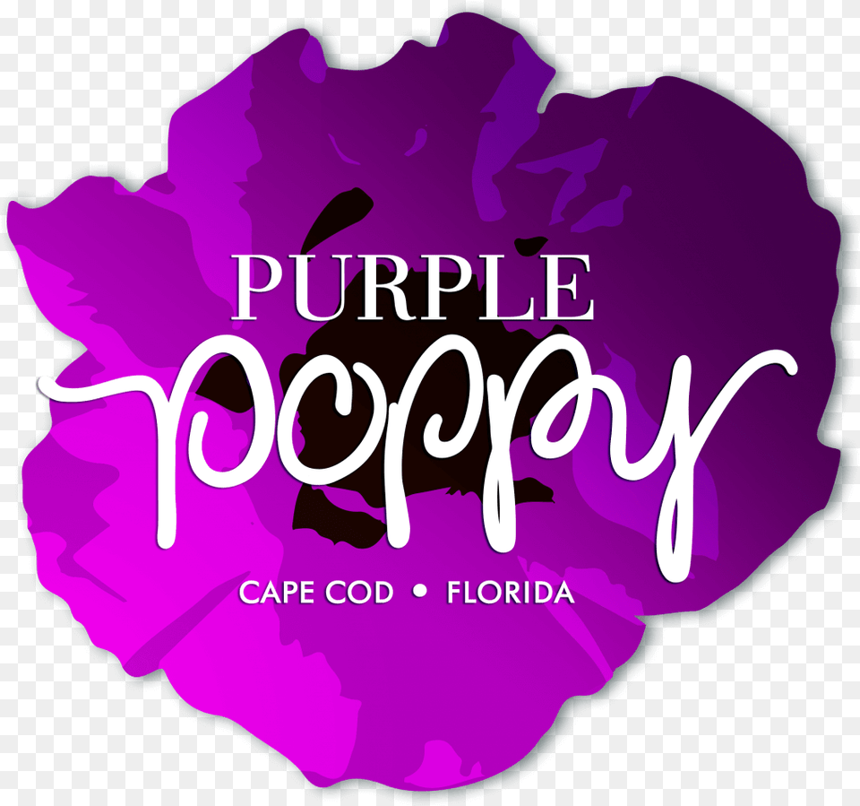 Purple Poppy Location Logo Clothing, Flower, Petal, Plant, Face Png Image
