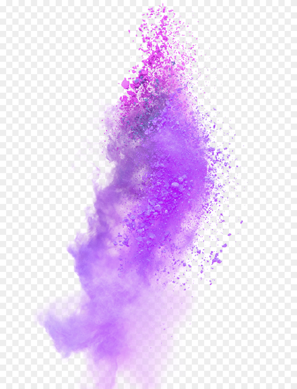 Purple Powder Explosion Holi Color Splash, Adult, Female, Person, Woman Free Png Download