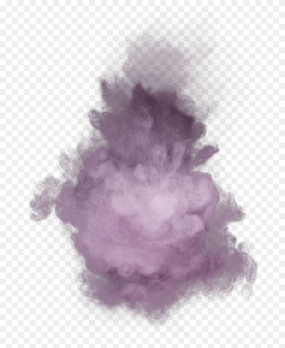 Purple Powder Explosive Material Powder Explosion With Transparent Background, Smoke, Person, Outdoors, Nature Free Png