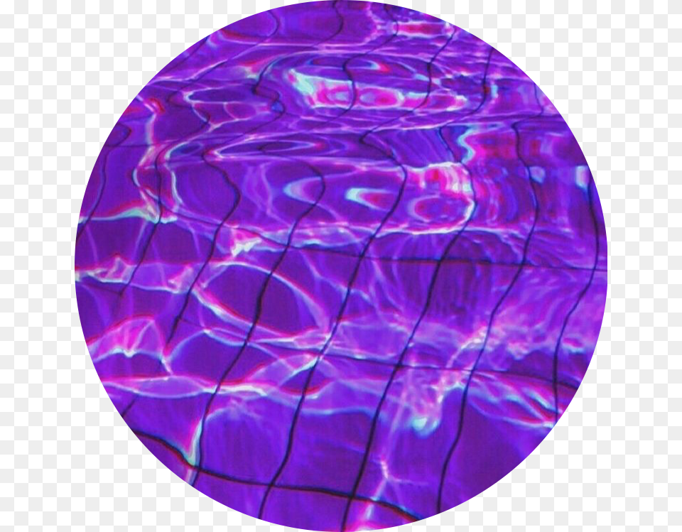 Purple Purplewater Circle Purplecircle Darkpurple Dark Purple Aesthetic, Sphere, Accessories, Ornament, Gemstone Free Png