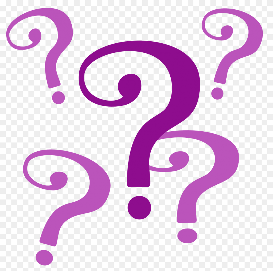 Purple Question Mark Clip Art Ytkebkklc, Graphics, Floral Design, Pattern Free Png