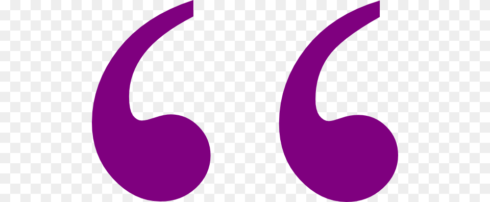 Purple Quotation Mark Clip Art, Symbol, Text, Number Free Png