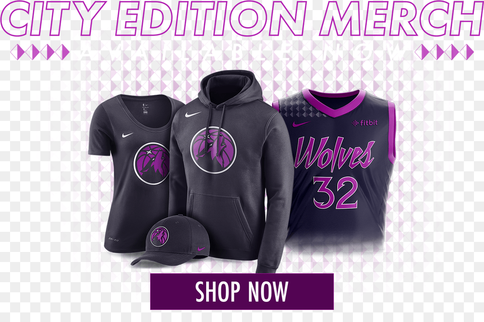 Purple Reign Pack Minnesota Timberwolves Prestashop, Clothing, Hoodie, Knitwear, Sweater Free Png Download