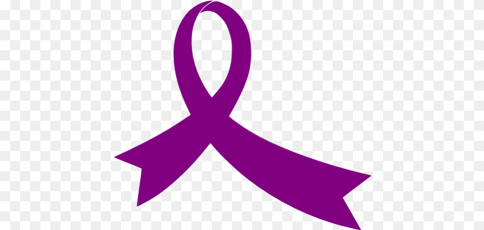 Purple Ribbon 14 Icon Transparent Background Purple Ribbon Transparent, Accessories, Formal Wear, Tie, Symbol Free Png