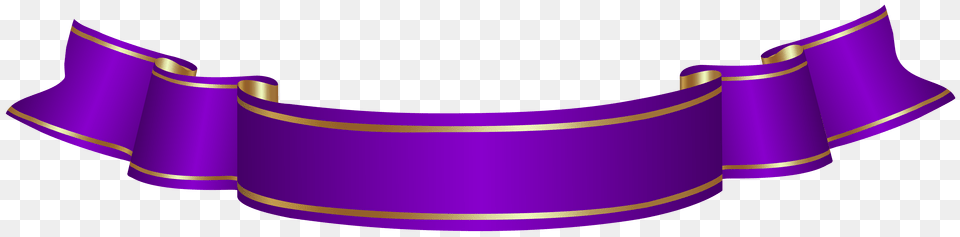 Purple Ribbon Banner, Curtain, Tape Free Transparent Png