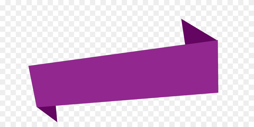 Purple Ribbon Banner Free Download Png