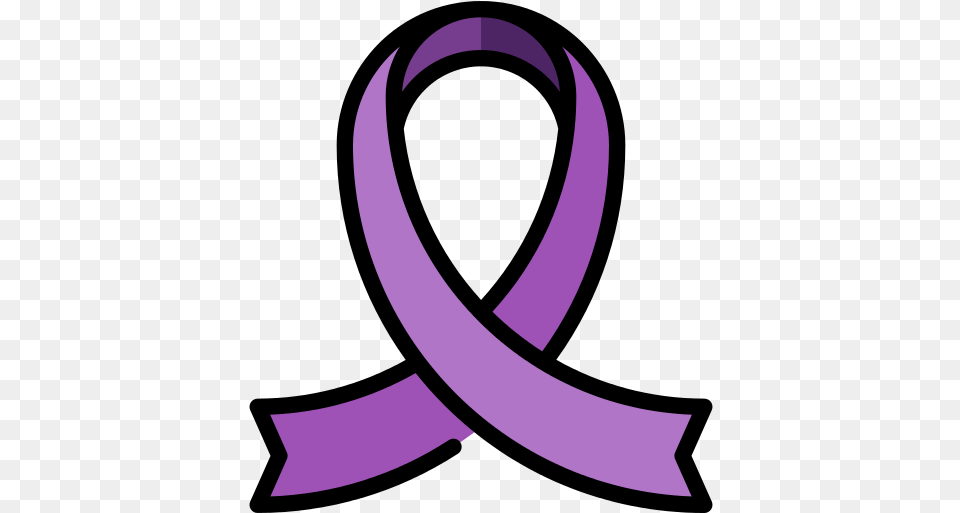 Purple Ribbon Feminism Icon Lazo Violencia De Genero Vector, Alphabet, Ampersand, Symbol, Text Png Image