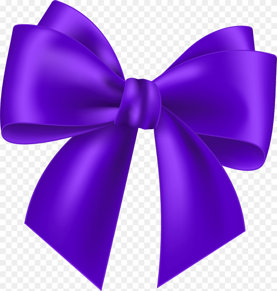 Purple Ribbon Transparent Clipart Transparent Background Pink Bow Free Png