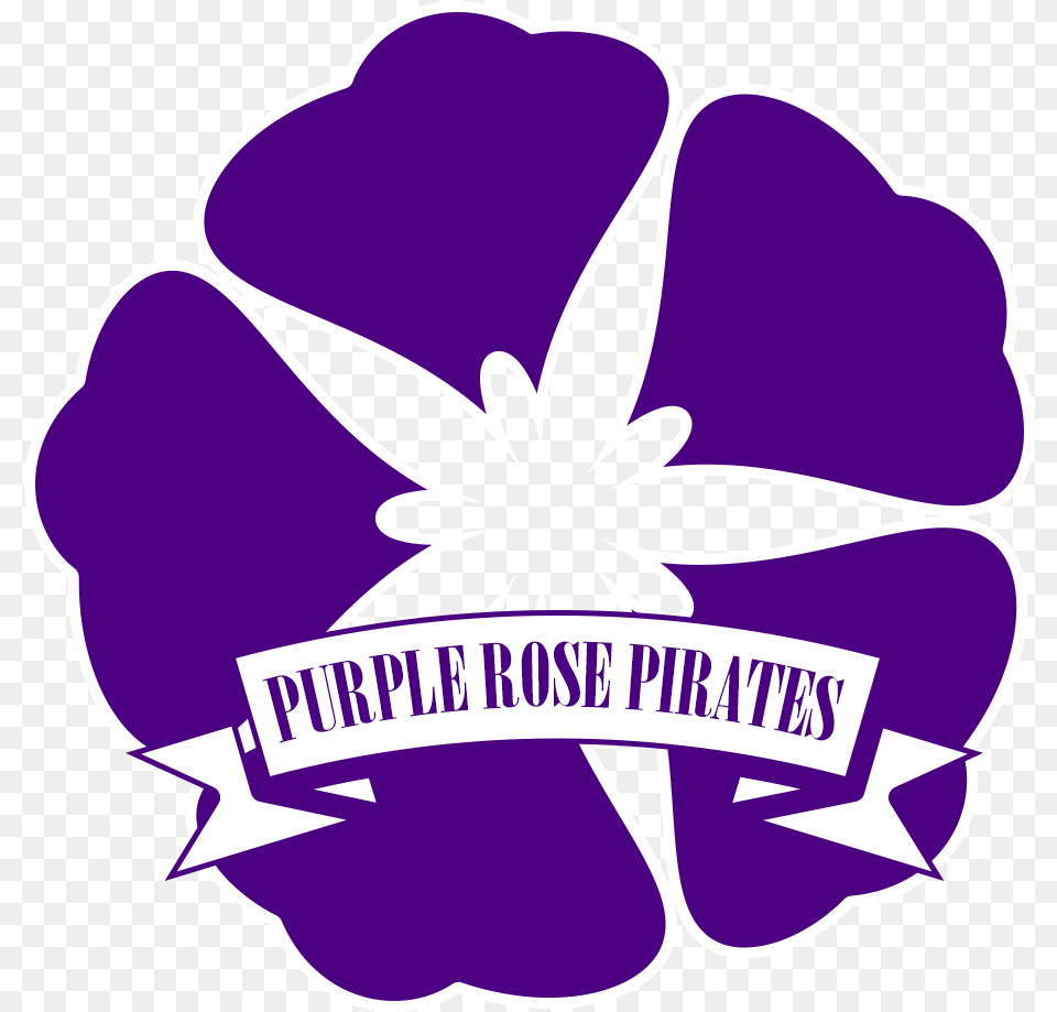 Purple Rose Pirates Illustration, Flower, Petal, Plant, Geranium Free Transparent Png