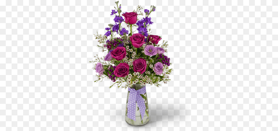 Purple Roses, Art, Plant, Pattern, Graphics Png Image