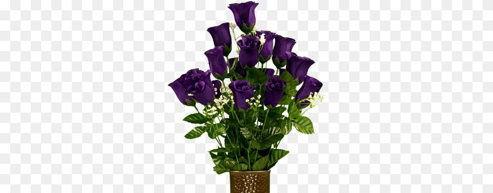 Purple Roses With Babys Breath Purple Roses With Breath, Flower, Flower Arrangement, Flower Bouquet, Plant Free Png Download