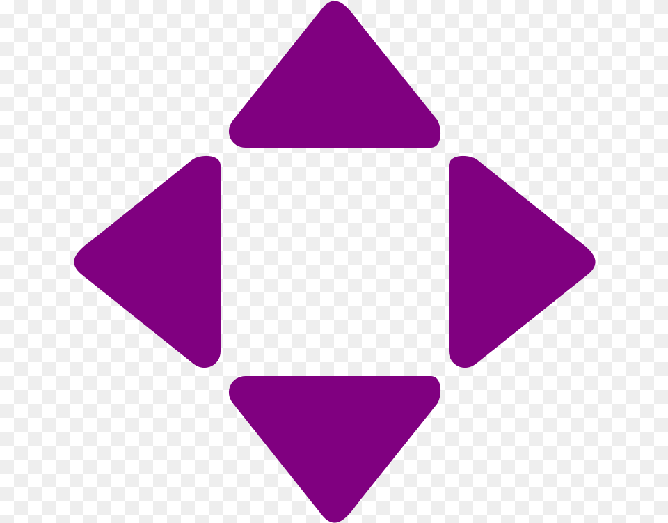Purple Rounded Arrows Rpg Maker Vx Window Skins, Symbol Free Png Download