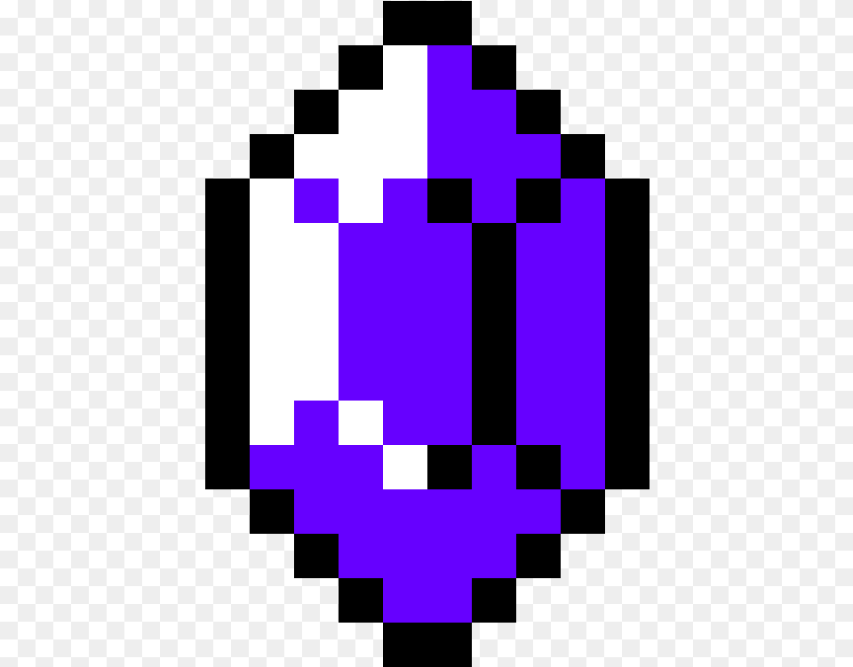 Purple Rupee Minecraft Gem, Cross, Symbol Png Image