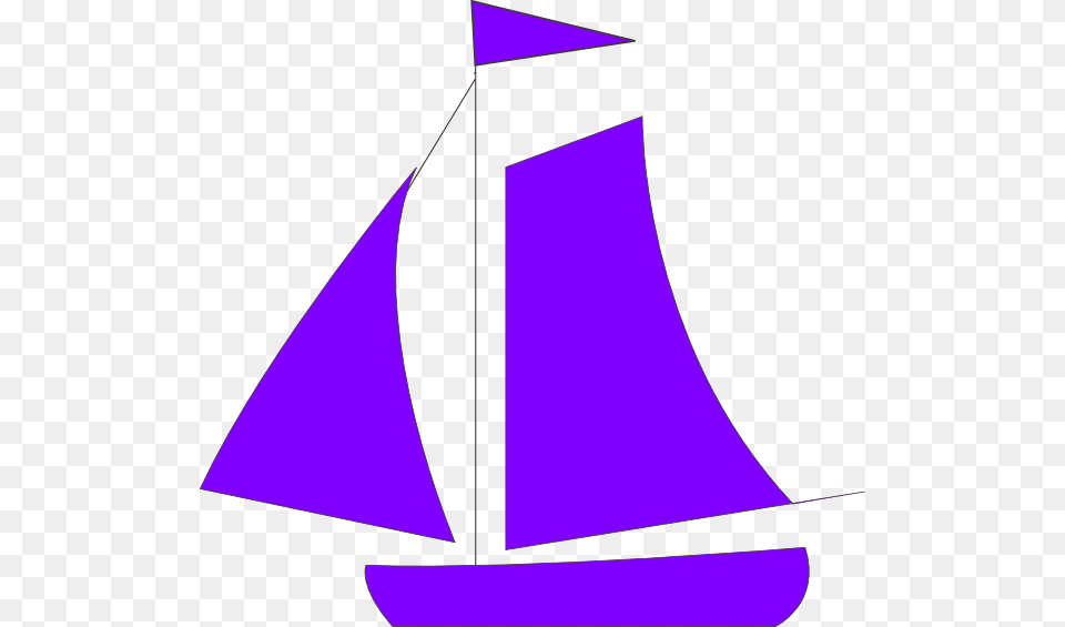 Purple Sail Boat Clip Art, Sailboat, Transportation, Vehicle, Yacht Free Png