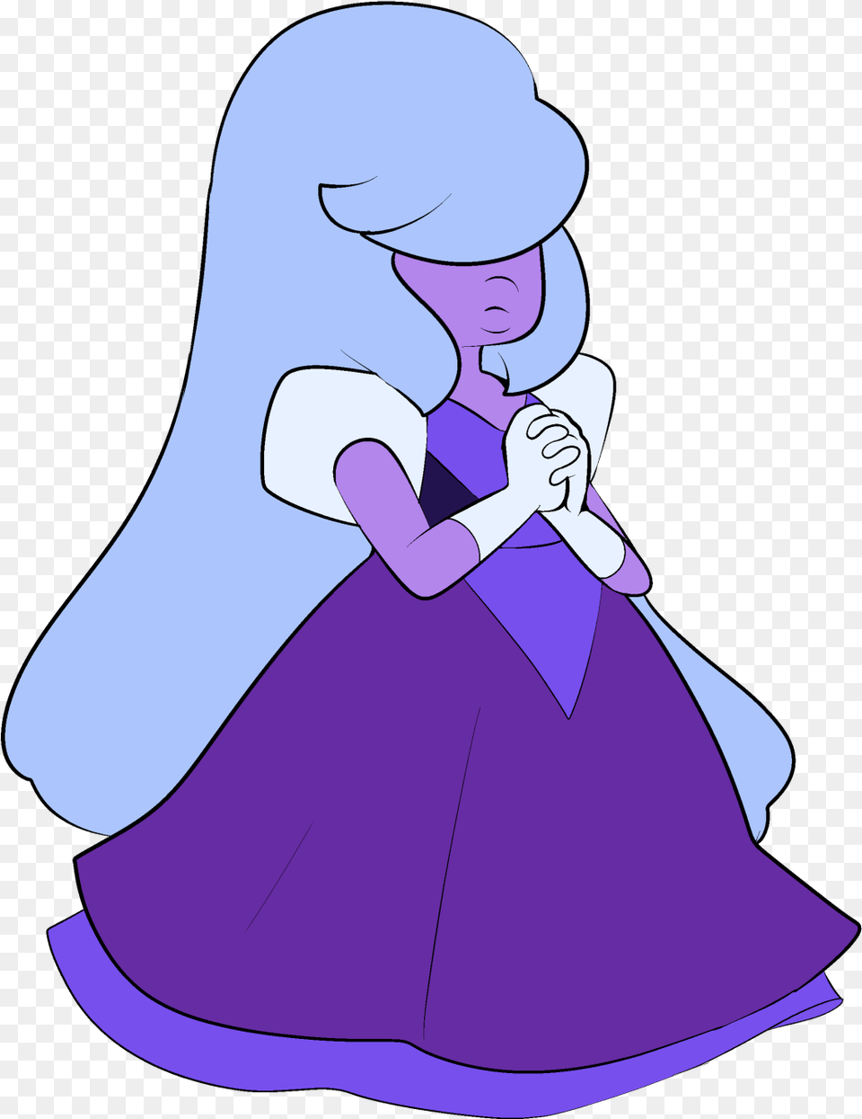 Purple Sapphire Steven Universe Purple Sapphire, Fashion, Person, Female, Adult Free Transparent Png