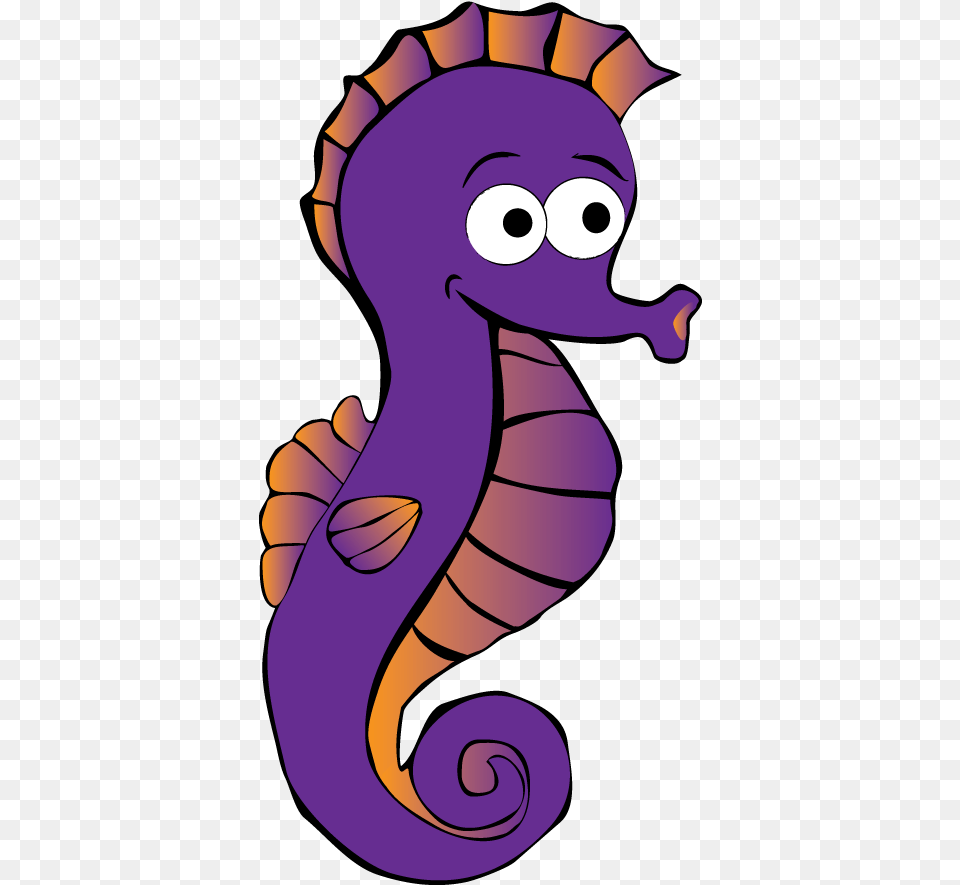 Purple Seahorse Picture Freeuse Library Caballito De Mar Animado, Baby, Person, Animal, Mammal Free Transparent Png