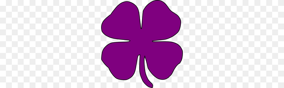 Purple Shamrock Clip Art, Flower, Petal, Plant, Orchid Free Png Download