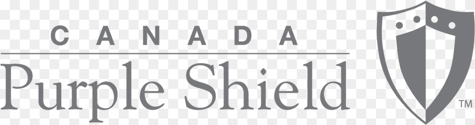 Purple Shield Logo Gray Purpleshield Canada, Armor, Text Png Image