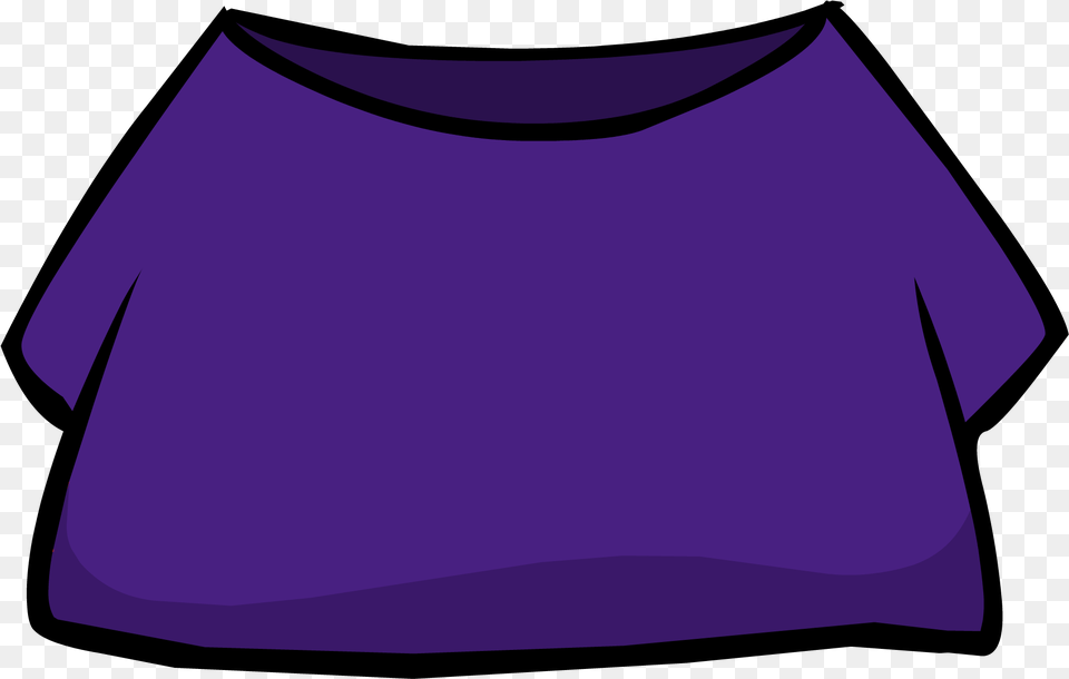 Purple Shirt Club Penguin Purple Shirt, Clothing, Long Sleeve, Sleeve, T-shirt Free Png