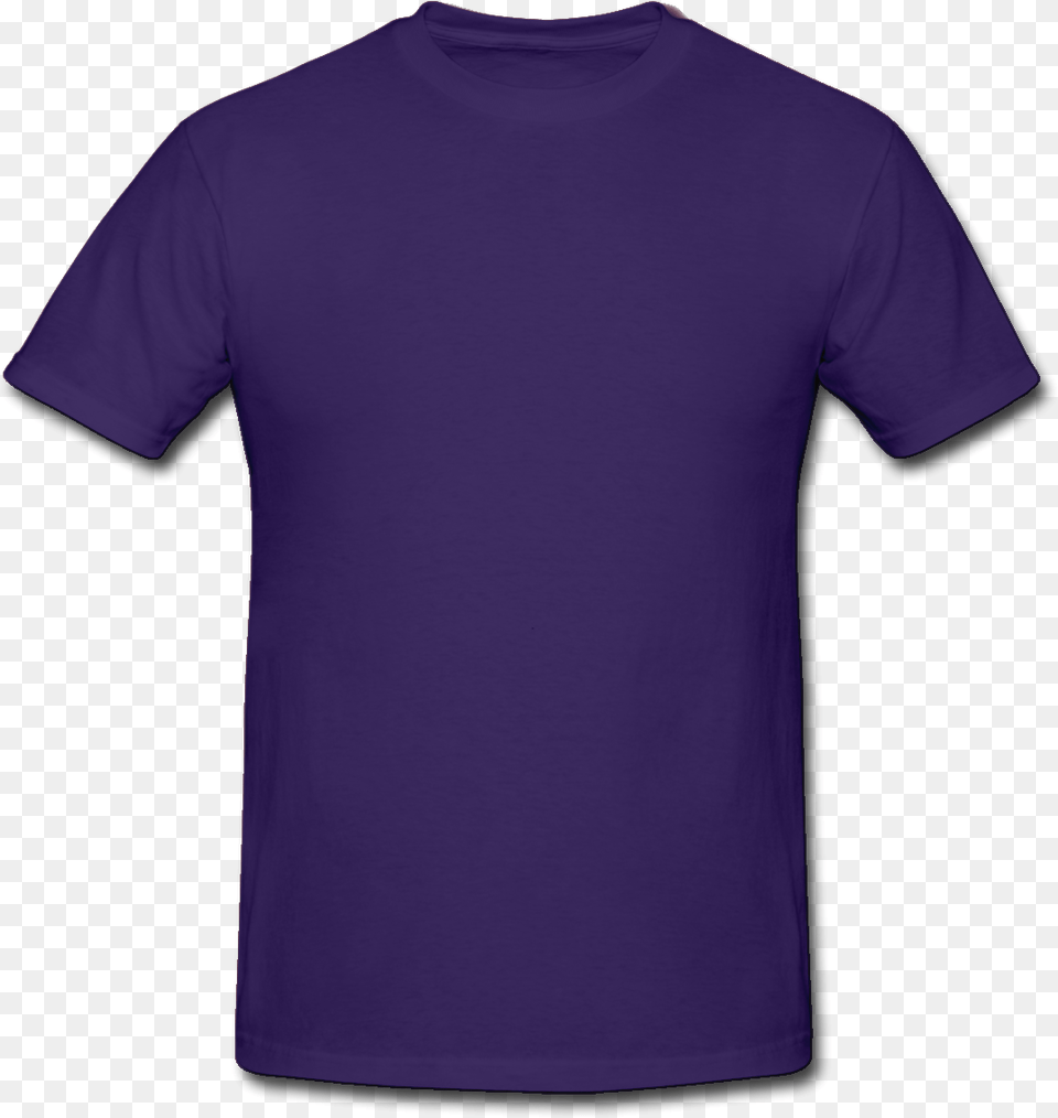 Purple Shirt Picture Purple T Shirt For Men, Clothing, T-shirt, Sleeve Free Transparent Png