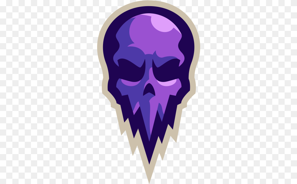 Purple Skull, Adult, Male, Man, Person Free Png Download