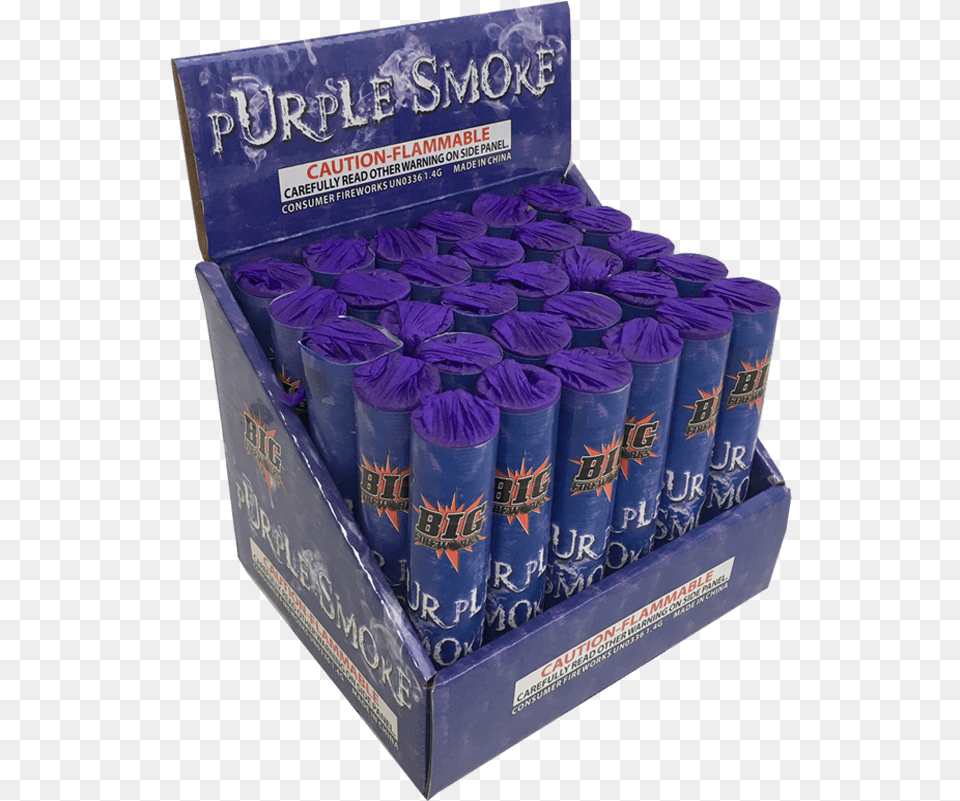 Purple Smoke Smoke Bomb, Box, Incense Free Png Download