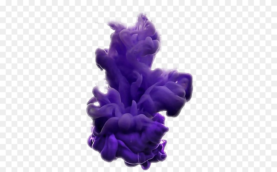 Purple Smoke Tumblr Sticker Pngedit Fanola No Yellow Mask, Mineral, Flower, Plant Free Png