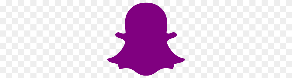 Purple Snapchat Icon Free Png Download