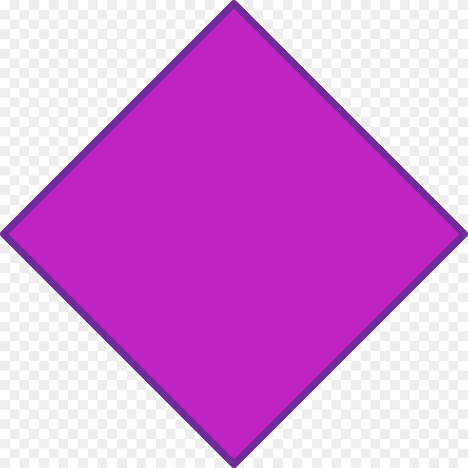 Purple Square Clipart, Triangle Png Image