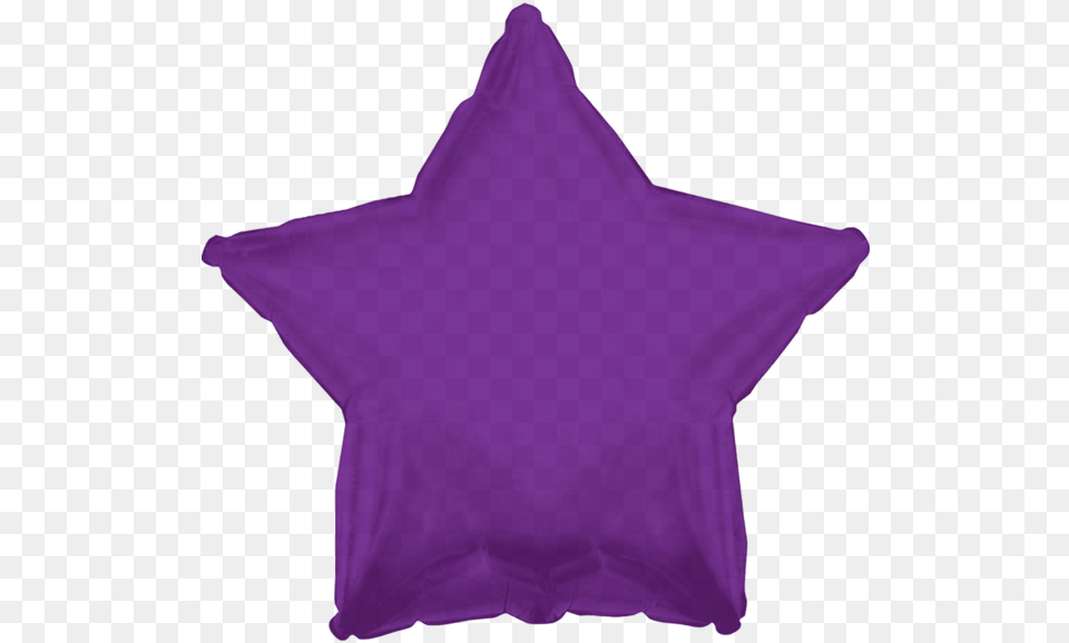Purple Star Balloon 18u0027u0027 1 Ct Balloon, Star Symbol, Symbol, Clothing, Coat Free Transparent Png