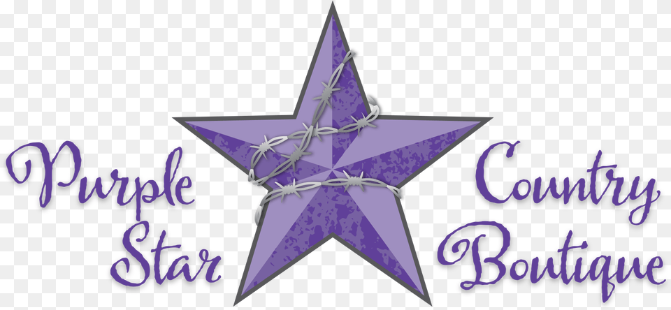 Purple Star Country Boutique Scrooge, Star Symbol, Symbol Free Png