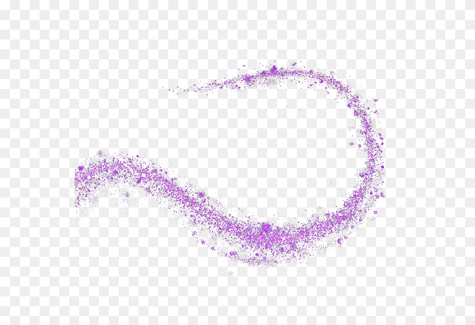 Purple Star Curve Effect Element Download Lilac Purple Glitter Stars Png Image