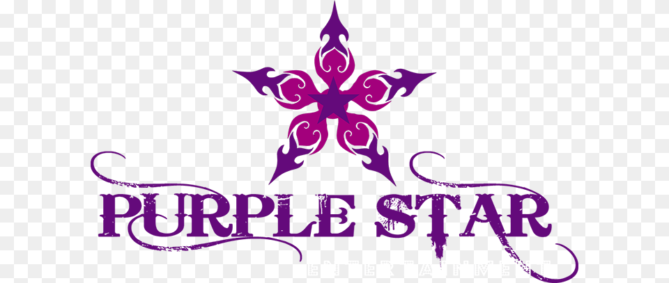 Purple Star Entertainment, Graphics, Art, Floral Design, Pattern Free Png