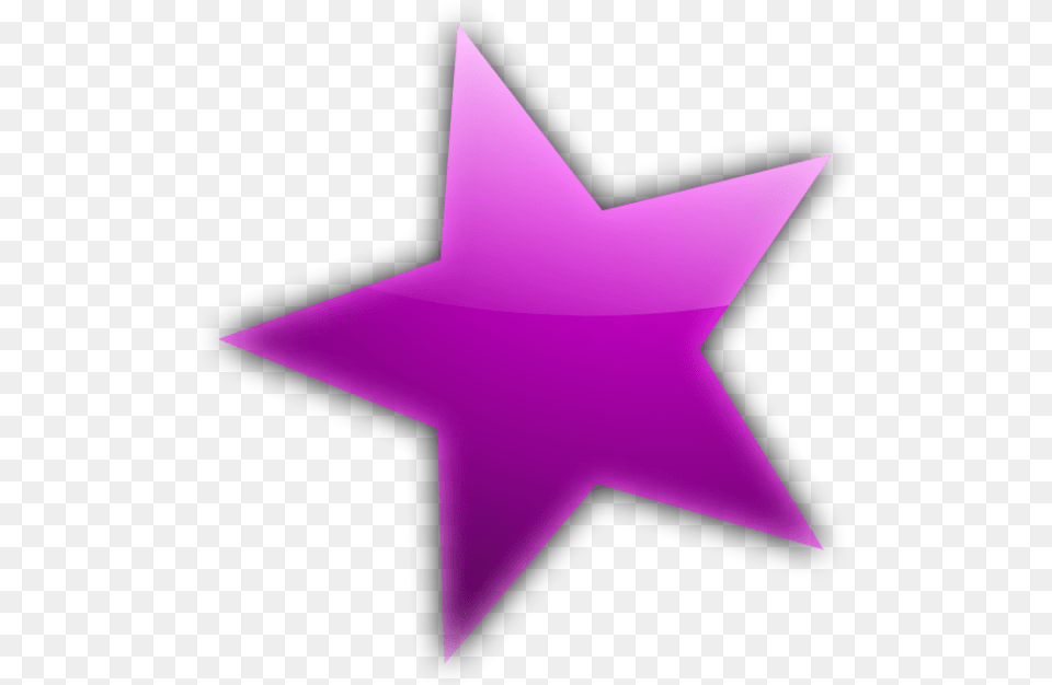 Purple Star Flower Clipart Clip Art Purple Stars, Star Symbol, Symbol Free Png Download