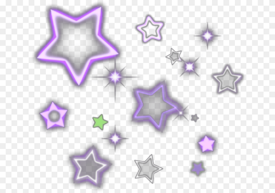 Purple Star Red Spiral Aesthetic Crown Grid Star, Star Symbol, Symbol Free Png Download