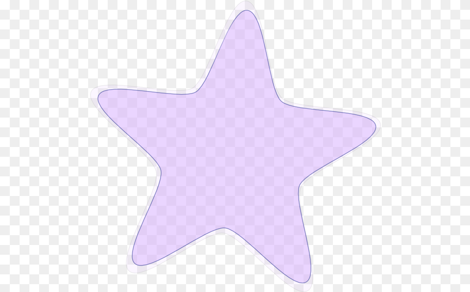 Purple Stars Clip Art Transparent Estrella De Mar De La Sirenita, Star Symbol, Symbol Free Png