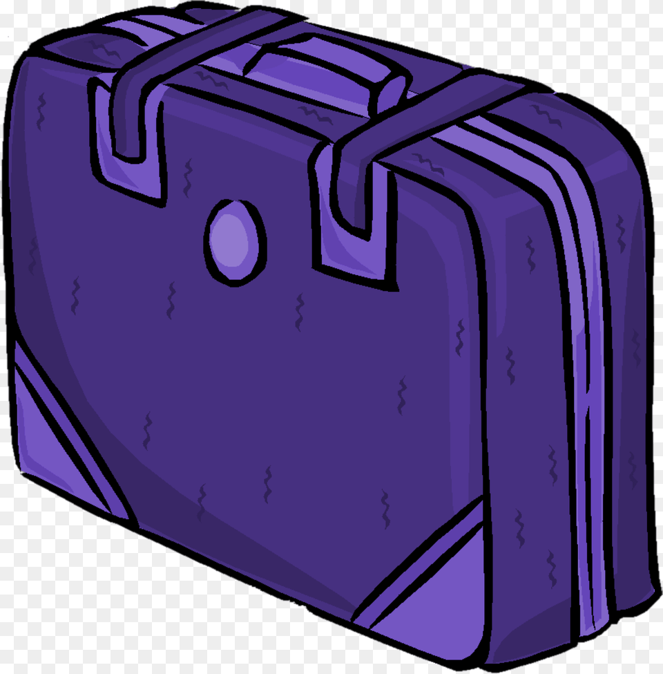 Purple Suitcase Clipart, Bag, Baggage Free Png