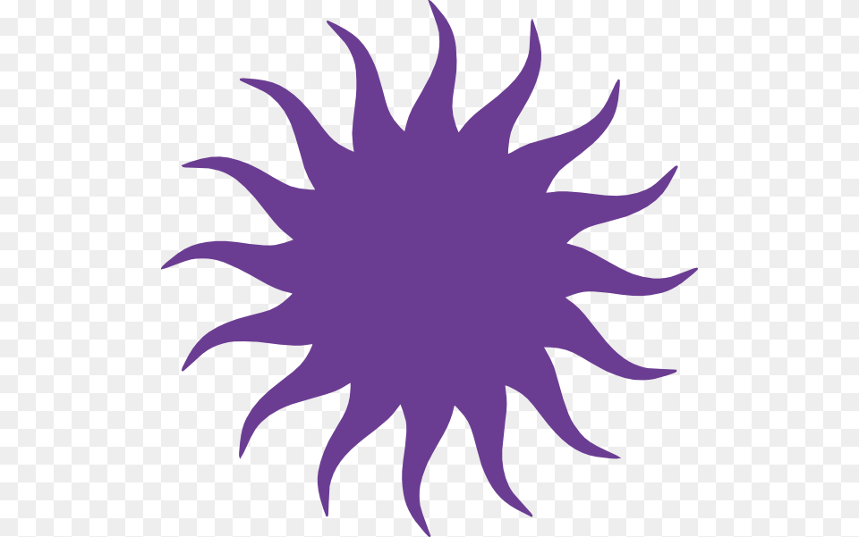 Purple Sun Clipart Graphic Transparent Library Purple Greek Symbol Apollo Sun, Leaf, Plant, Sticker, Animal Free Png Download