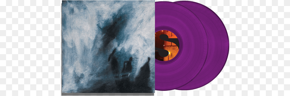 Purple Sunn Domkirke Vinyl Record, Art, Collage, Disk Png Image