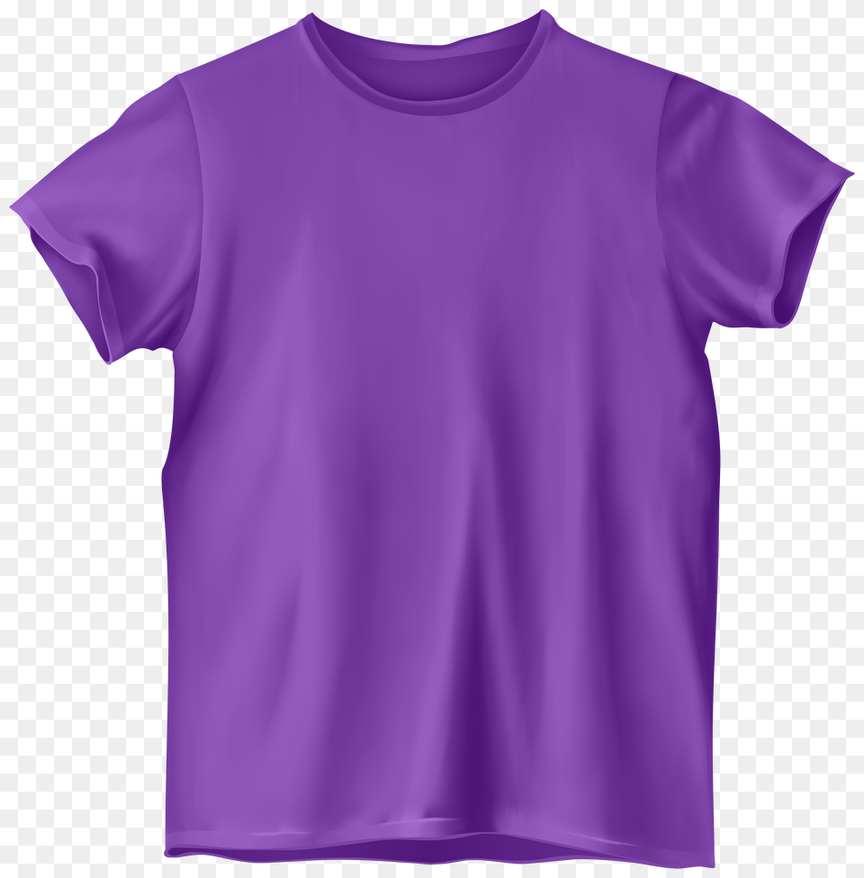 Purple T Shirt Clip Art, Clothing, T-shirt, Blouse, Sleeve Png