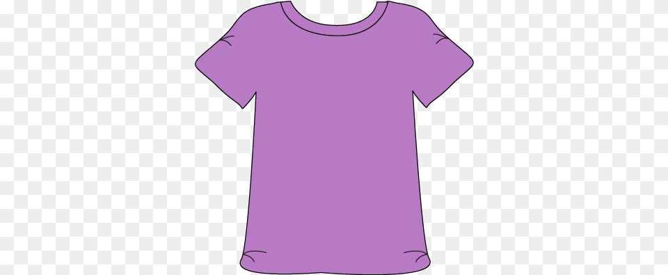 Purple T Shirt Clipart Clip Art Purple Shirt, Clothing, T-shirt Free Png
