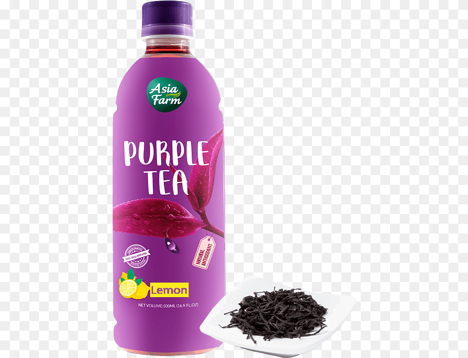 Purple Tea Citrus Lemon Drink Purple Tea In Singapore, Beverage, Herbal, Herbs, Plant Free Transparent Png