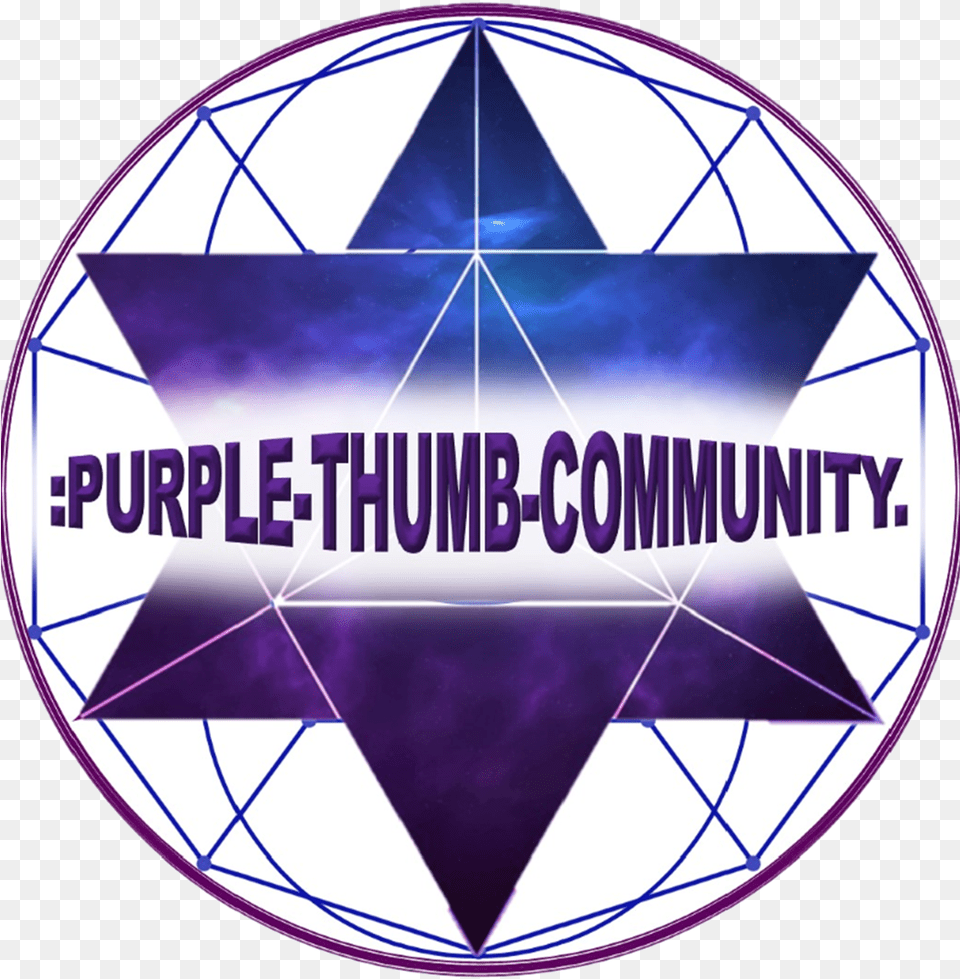 Purple Thumbcommunity Home Vertical, Logo, Badge, Symbol, Disk Png