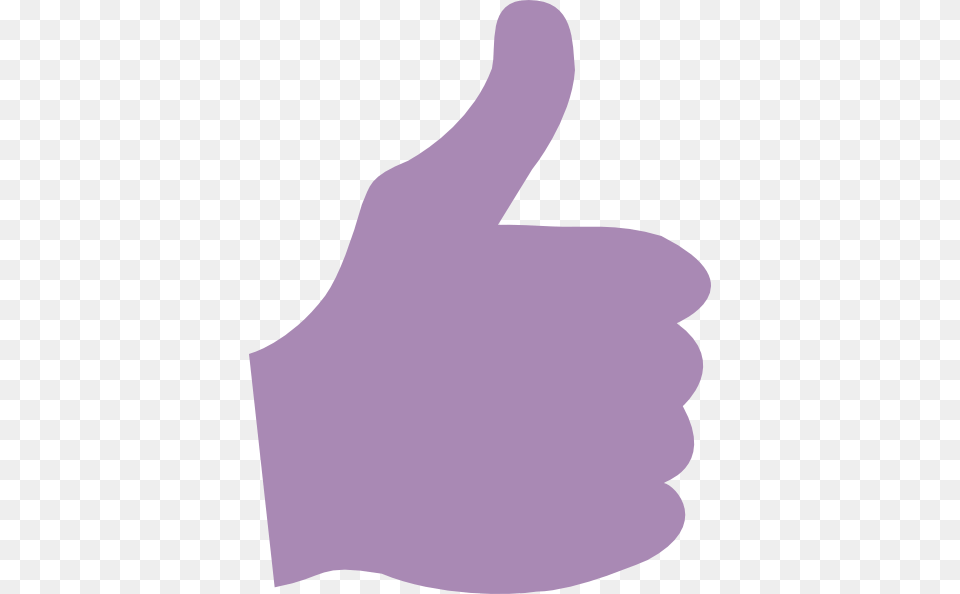 Purple Thumbs Up Clip Art, Body Part, Clothing, Finger, Glove Free Png Download