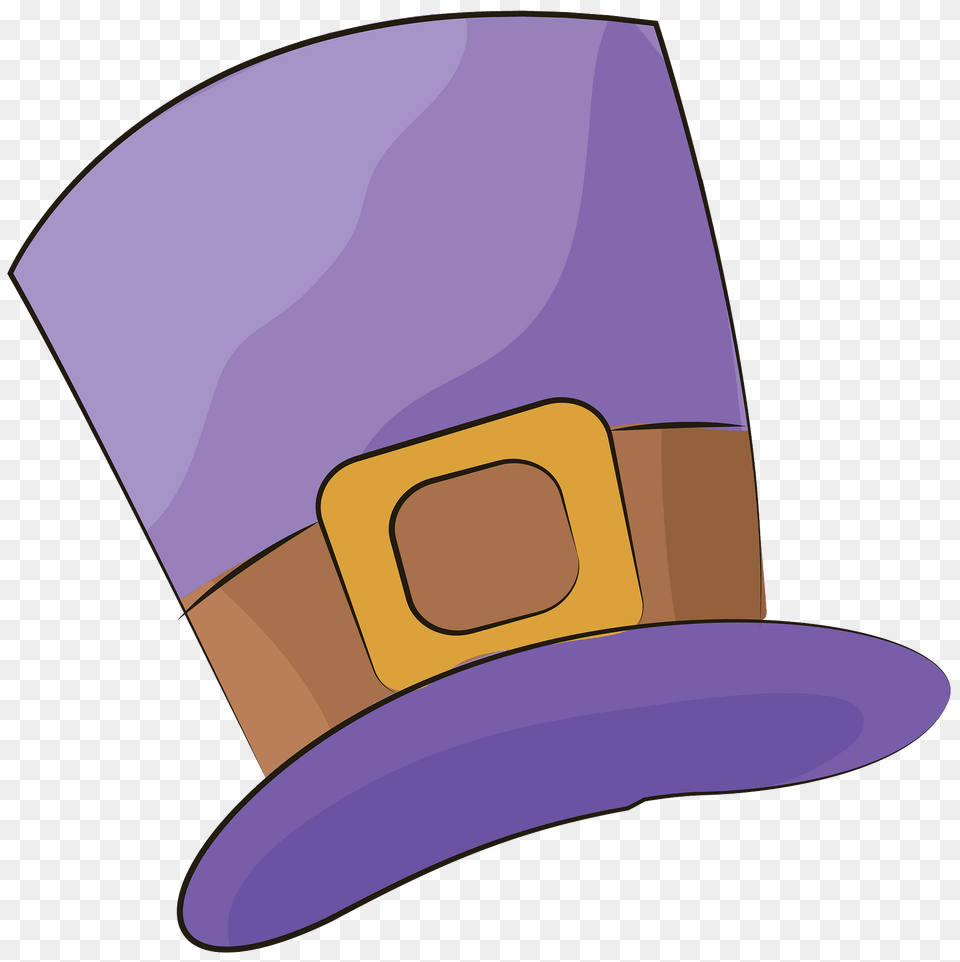 Purple Top Hat Clipart, Clothing, Sun Hat, Device, Grass Free Png