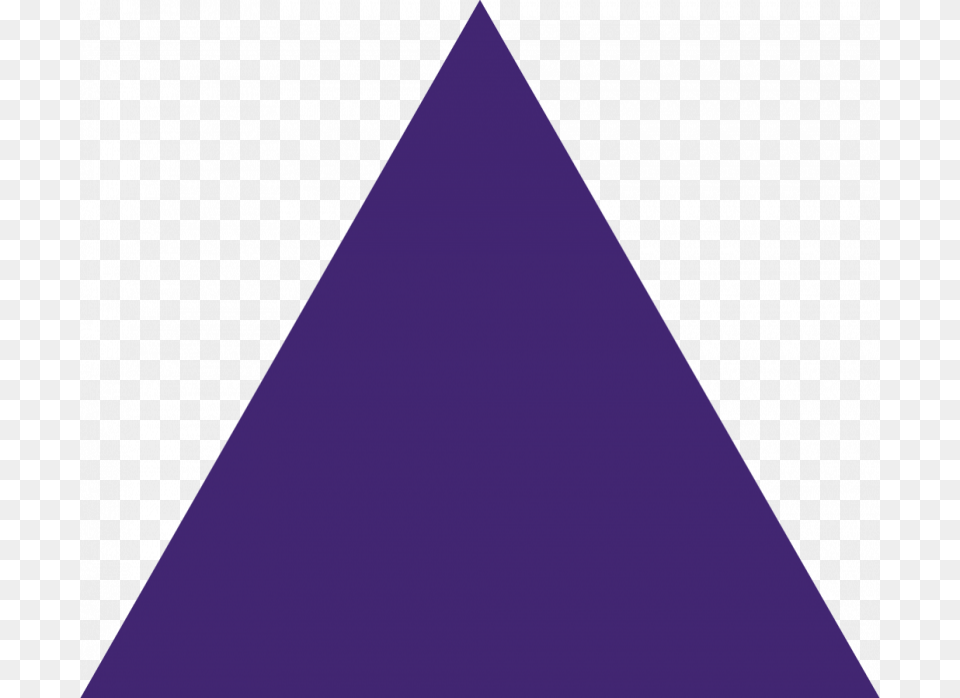 Purple Triangle Clipart Png