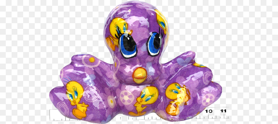 Purple Tweety Bird Bath Toy, Figurine Png