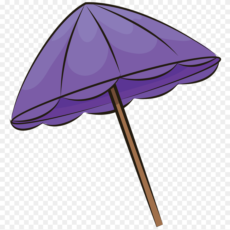 Purple Umbrella Clipart, Canopy, Architecture, Building, House Free Png Download